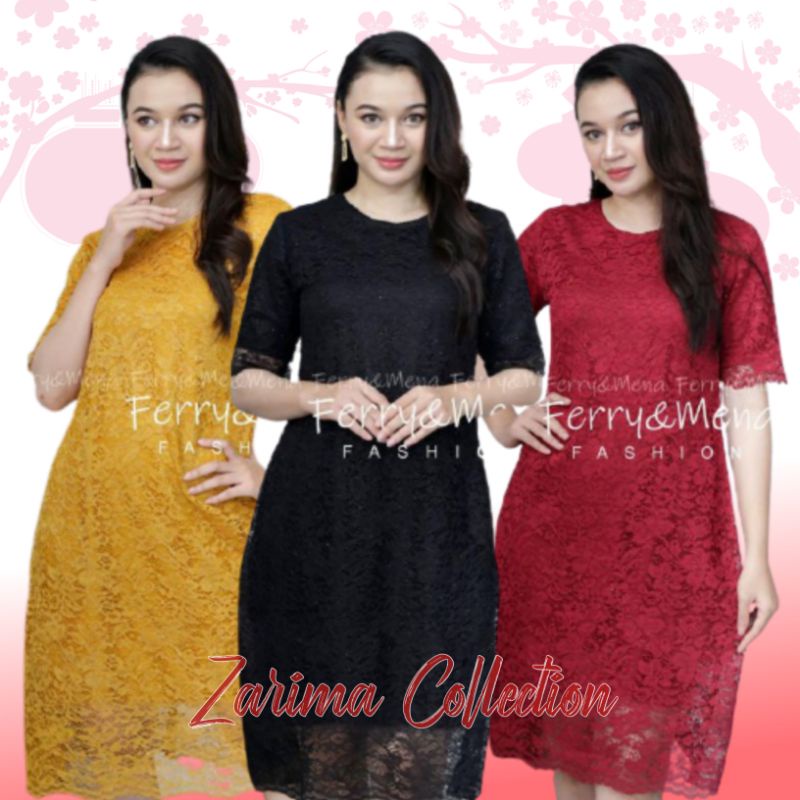 Kebaya Dress Silvana / Kebaya Wanita / Kebaya Pesta / Kebaya Brukat / Kebaya Lengan Pendek / Kebaya 