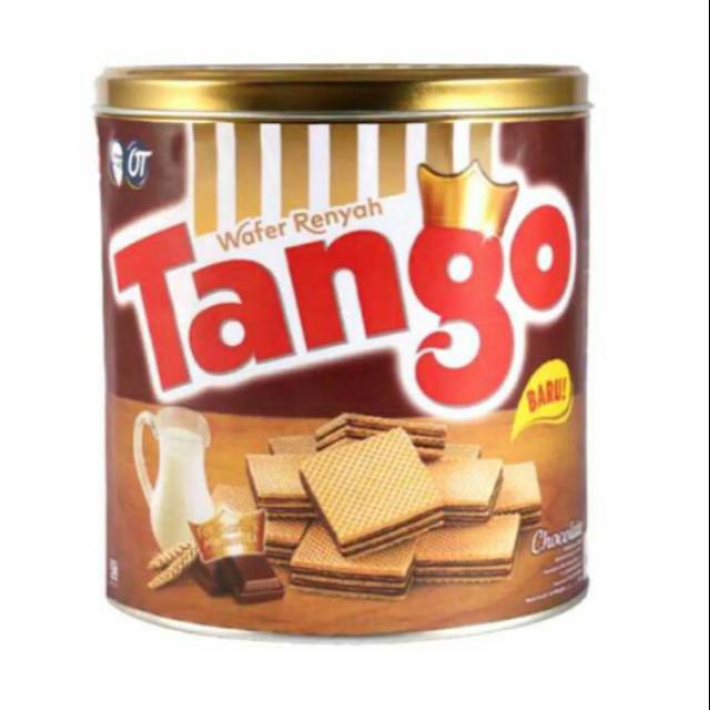 

Wafer tango coklat kaleng 350 gr per kaleng