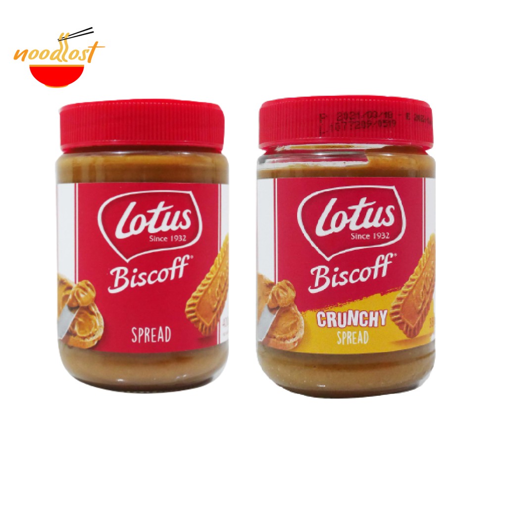 

LOTUS BISCOFF SPREAD - SELAI BISCOFF - CRUNCHY 380 GRAM - SPREAD 400 GRAM