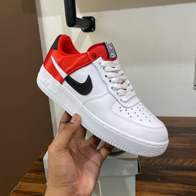 air force nike white and red