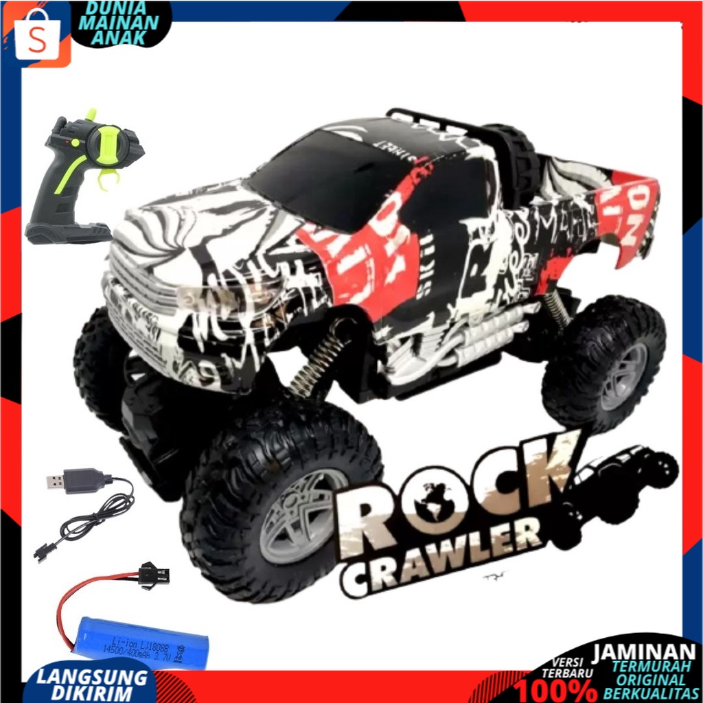 Mobil remote control Rc Drift Offroad Mobil remot jeep Rc Rock Clawler skala 1:20 TERMURAH