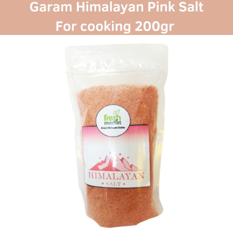 

Garam Himalayan Pink Salt- For Cooking 200 Gram