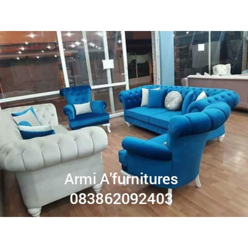 Sofa Chesterfield Nerima TUKAR TAMBAH SOFA LAMA ANDA