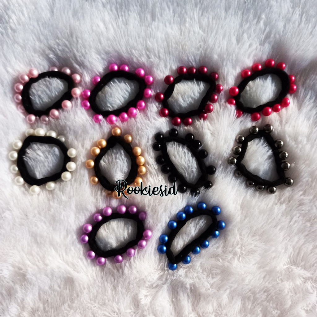 Ikat Rambut Mutiara Ikat Rambut Korea Tali Rambut Lucu Gelang Ikat Rambut