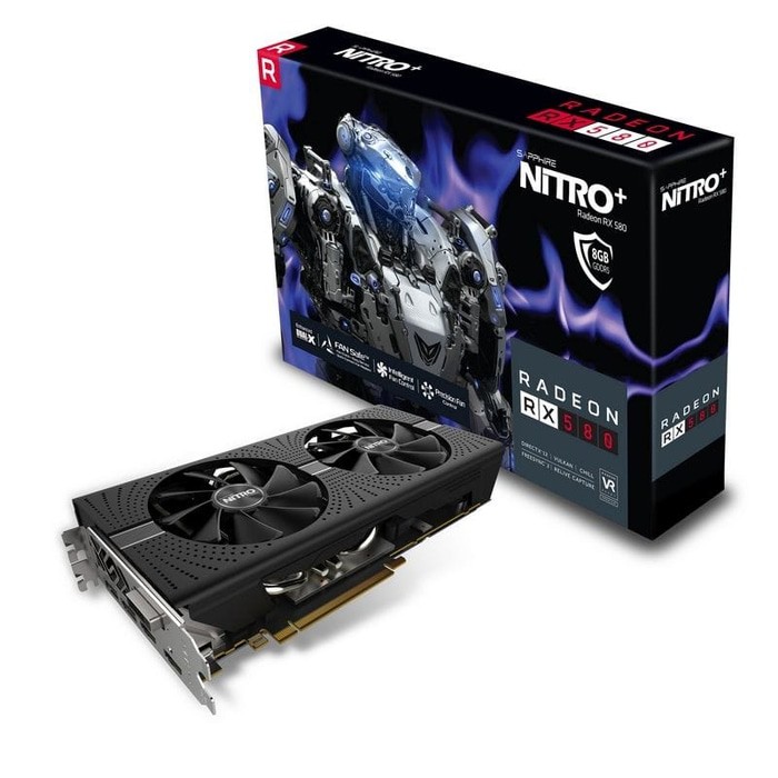 SAPPHIRE NITRO+ RX 580 8GB DDR5