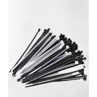 LDS SS31 Kabel Ties 2.5mm x 200mm Warna Putih/Hitam 1Pack isi 100PCS Kabel Tie/Kabel Pengikat Kualitas Import Murah