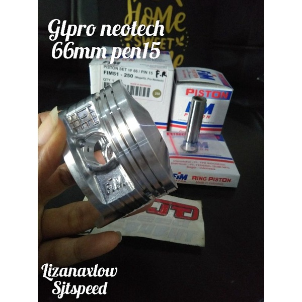 piston fim glpro neotech os 250 66mm pen15 megapro fim51-2