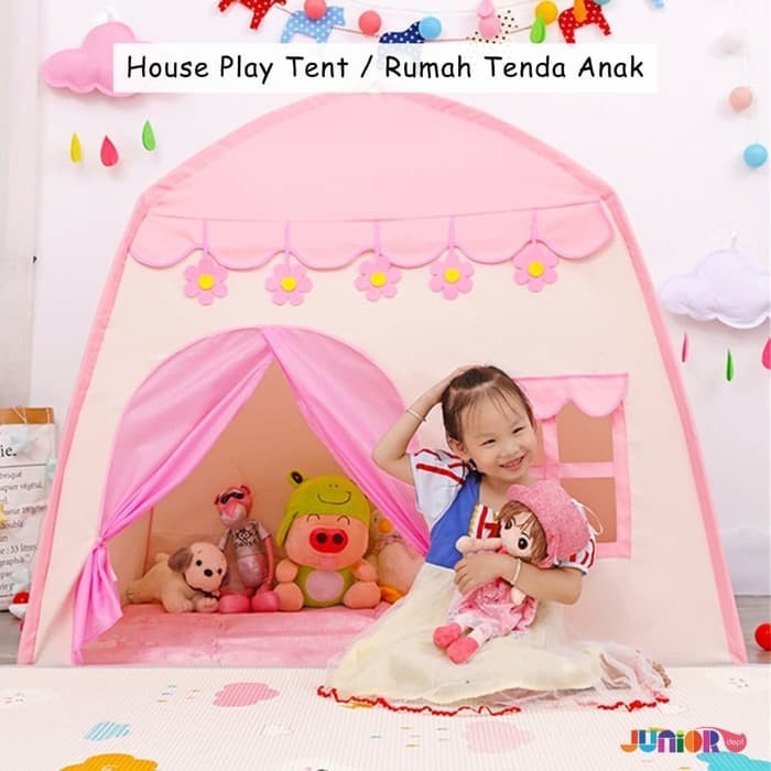 LT- [850GR] [ RS 66 ] TENDA DENGAN JENDELA / Rumah Tenda Anak / House Play Tent