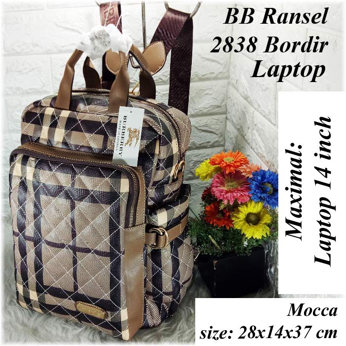 Tas Wanita Burberry 2838 Bordir Muat Laptop