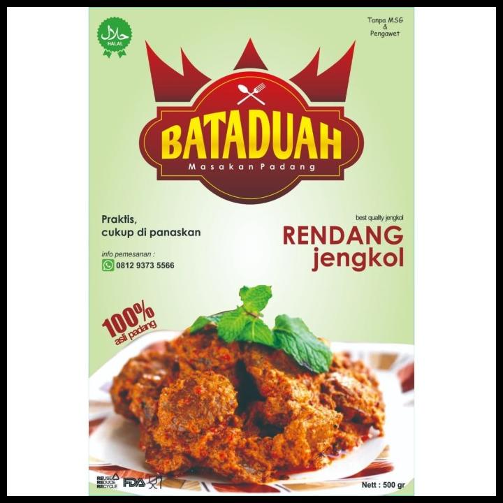 

Rendang Jengkol Bataduah