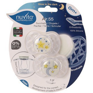 Nuvita Empeng - Pacifier Glow - 0m+