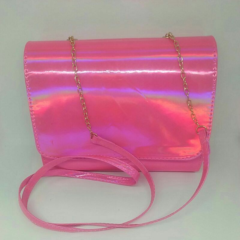 tas selempang h&amp;m hologram(ftedusbag)