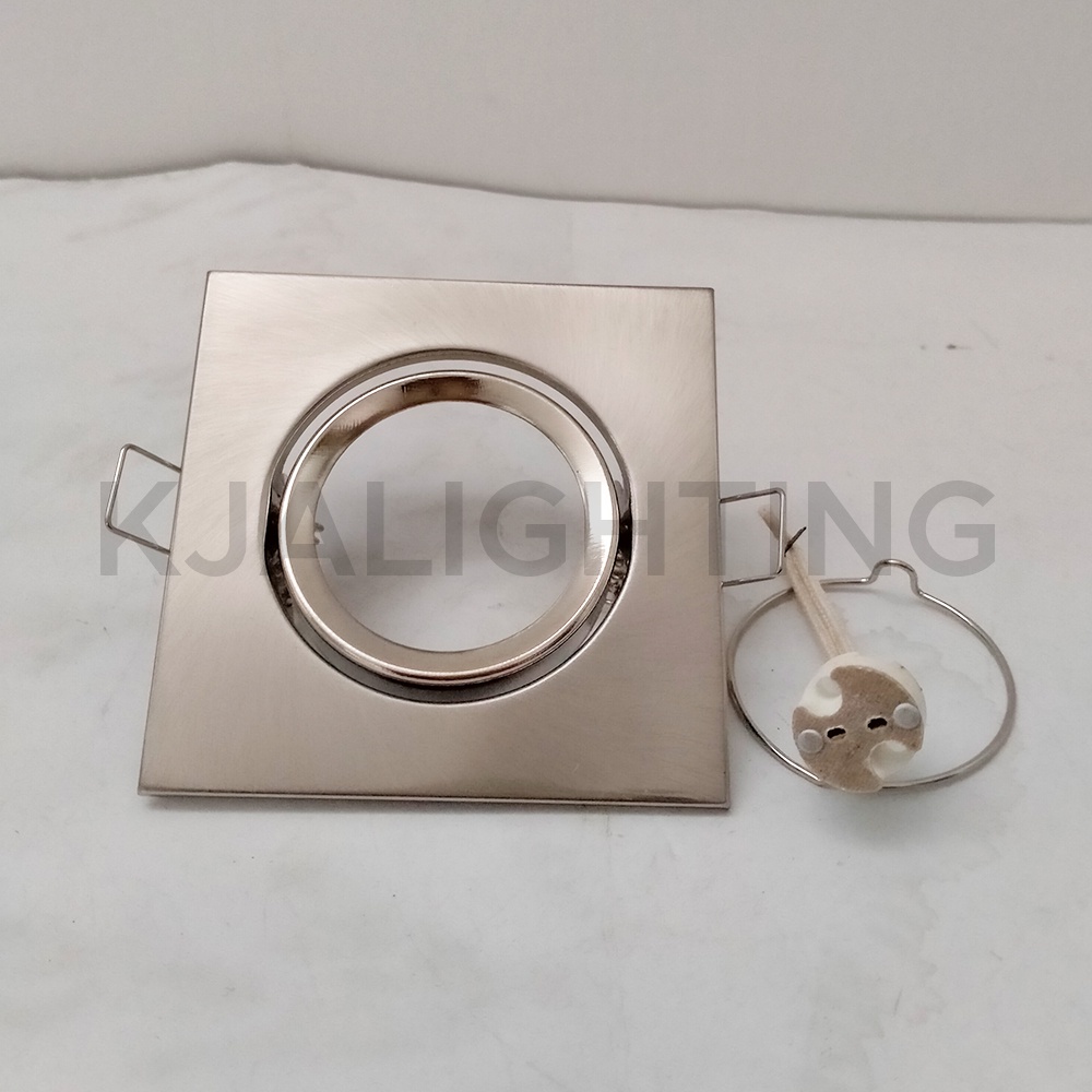 LAMPU DOWNLIGHT FATRO MR16 KOTAK SILVER