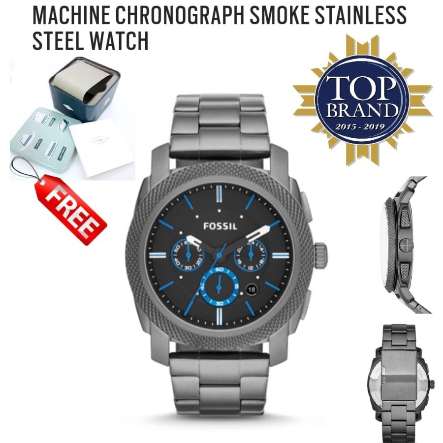 Hot Sale Jam Tangan Pria Merk Fossil Original100% Full Set Type : FS4931Baterai Garansi 1th
