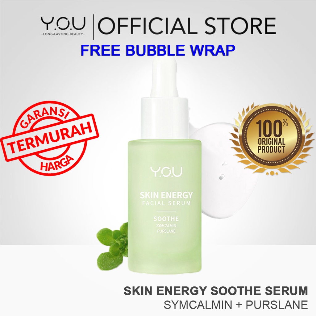 YOU Skin Energy Soothe (SymCalmin + Purslane) Facial Serum