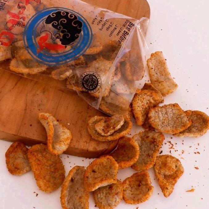 

KERUPUK JENGKOL PEDAS GURIH 70GR | KRUPUK JENGKI ORIGINAL | JAJANAN