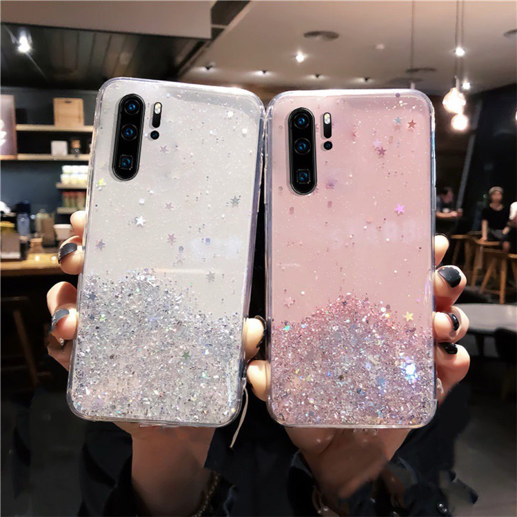 Case Oppo A52 A92 A53 A33 2020 A31 2020 A5 2020 A9 2020 Star Glitter Softcase