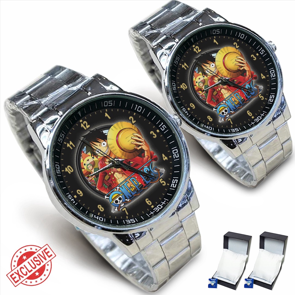 Jam Tangan Rantai Couple Anime ONE PIECE 03 (Special)