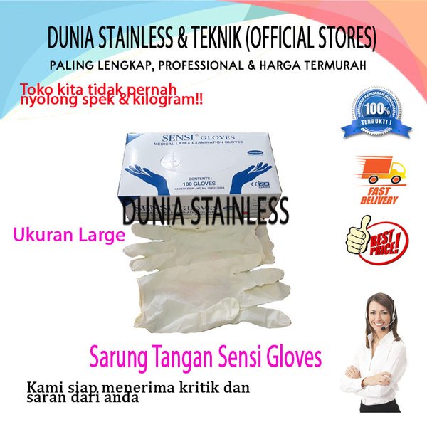Sarung Tangan Karet Sensi Gloves