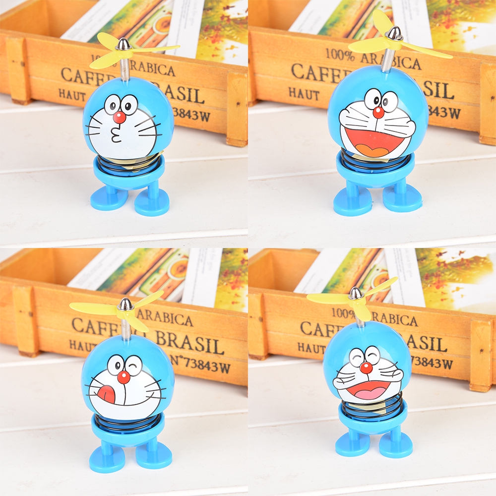 Mainan Boneka Kartun Doraemon Emoji Lucu Untuk Dekorasi Mobil
