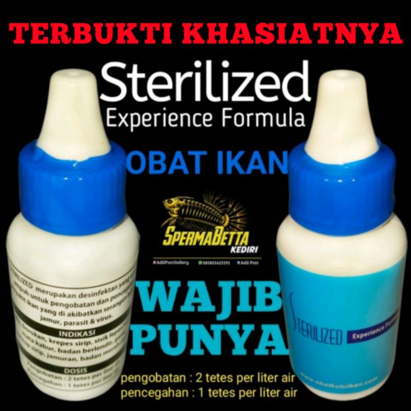 STERILIZED/0bat Segala jenis penyakit ikan hias 30 ml