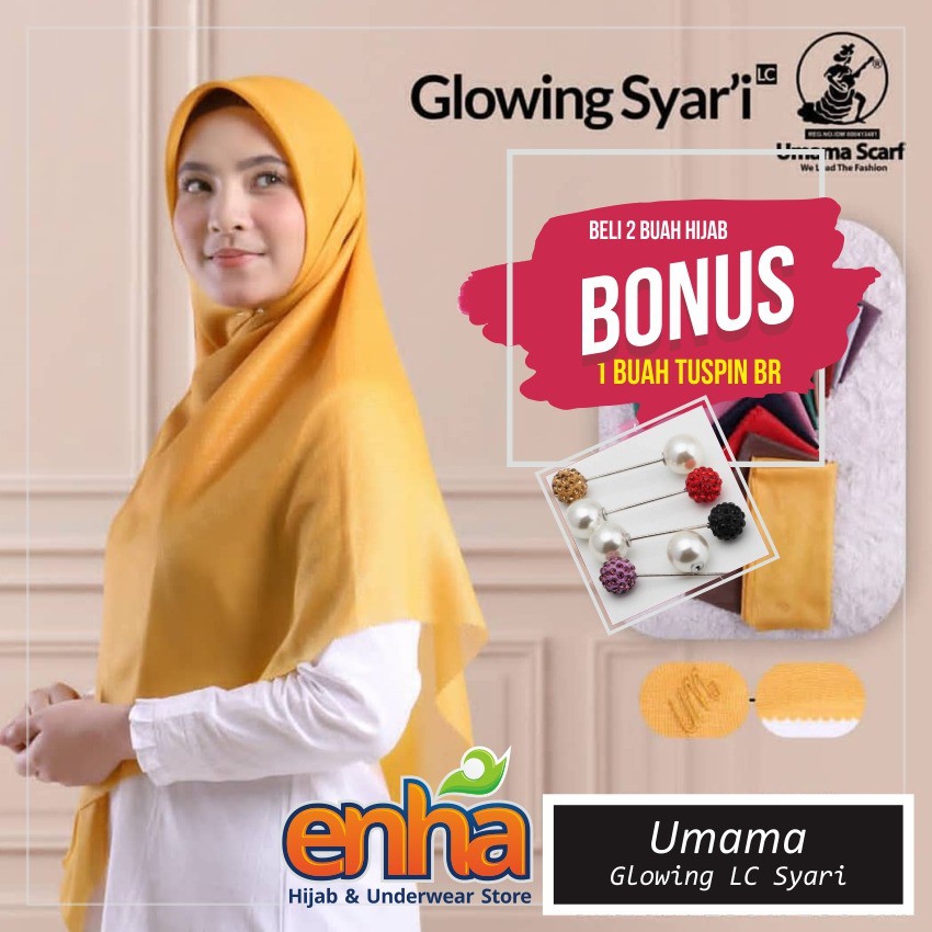 UMAMA GLOWING SYARI | HIJAB GLOWING | UMAMA GLOWING | HIJAB SEGI | HIJAB UMAMA HIJAB SEGI EMPAT