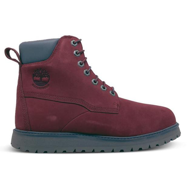 dark red timberlands