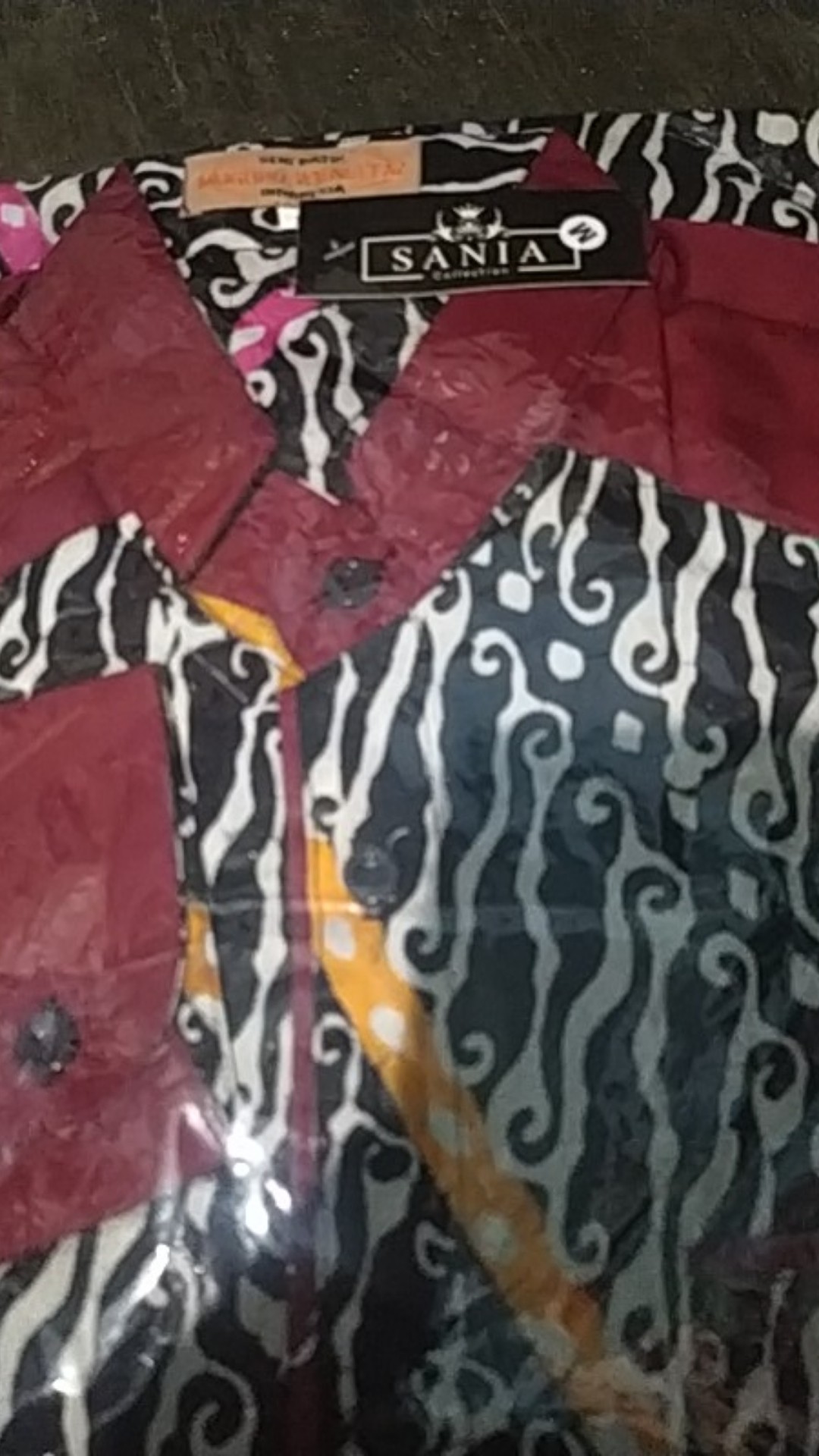 Batik Couple Sarimbit  Katun Cap Mix Toyobo Dress Clemira Kemeja Afdal