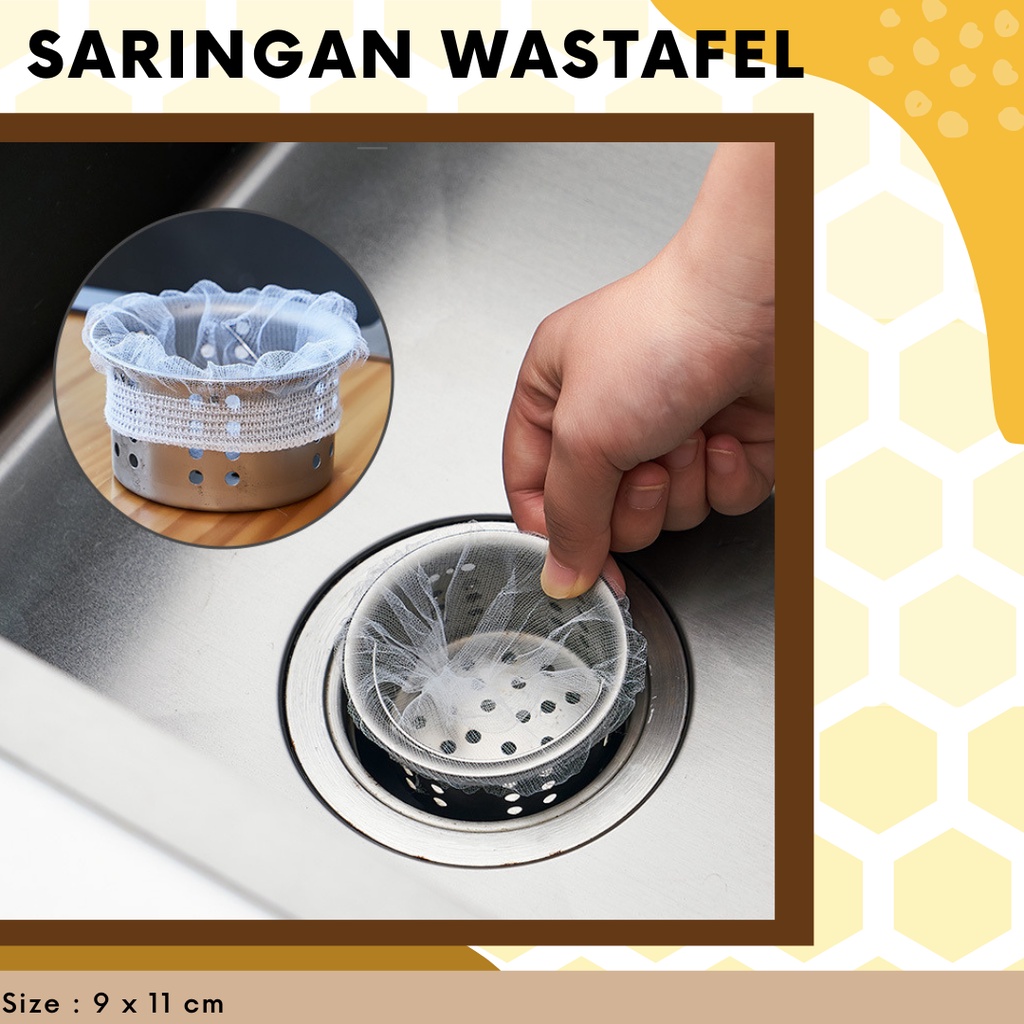 Kain Jaring Halus / Jala Saringan Air Wastafel Dapur Anti Mampet Net Filter