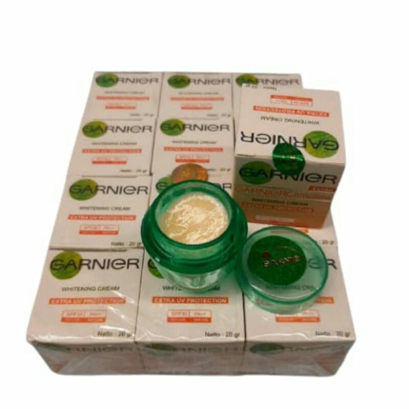 ( LUSINAN ) CREAM GARNIER GENTONG SIANG MALAM.