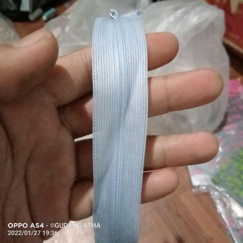 12pcs Sleting Resleting Jepang Invisible Zipper Gamis  25cm /10 inch Lusinan Grosir Murah Berkualitas-Biru muda