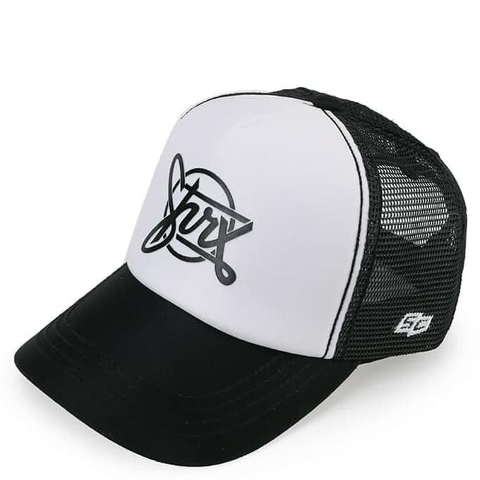 Ready Stok - Original Topi Sharks Urban Baseball Cap Black White