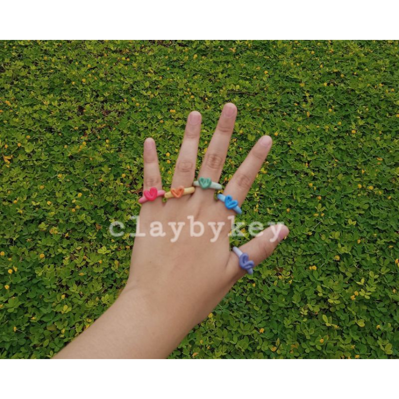 CLAY RINGS / CINCIN CLAY / CLAY RING CUSTOM /
