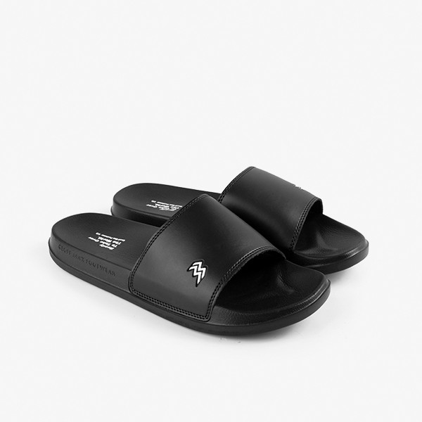 Geoff Max Official - Wordler Black | Slippers | Sandal Pria-3