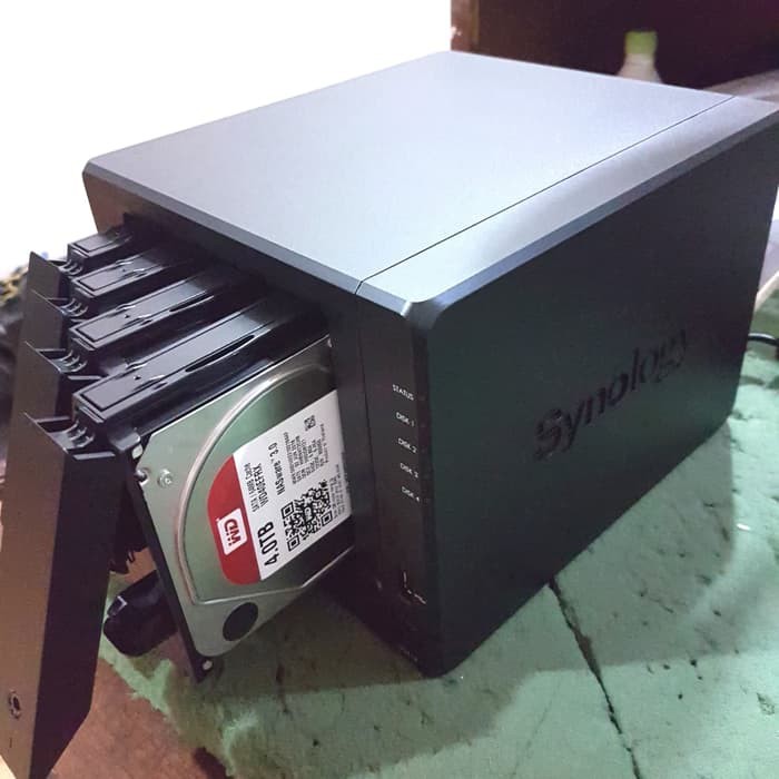 SYNOLOGY DS418 NAS STORAGE 4X 4TB WD RED SATA HDD 4 BAY HDD RAID 3.5IN