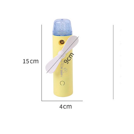 Alat Semprotan Pelembab Pegangan Tangan Kipas Pelembab USB Alat Pelembab
