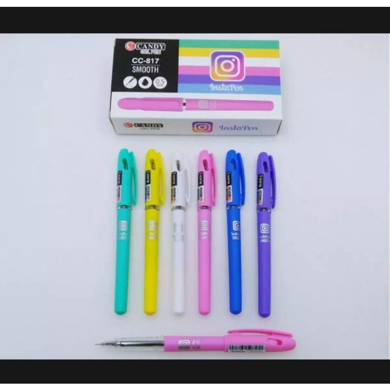 

1 pcs pulpen gel instapen