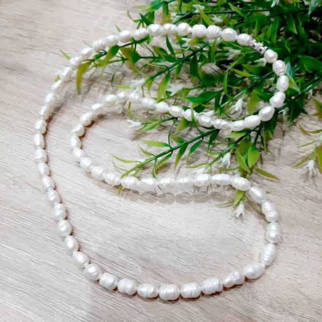 Kalung Mutiara Air Tawar Asli