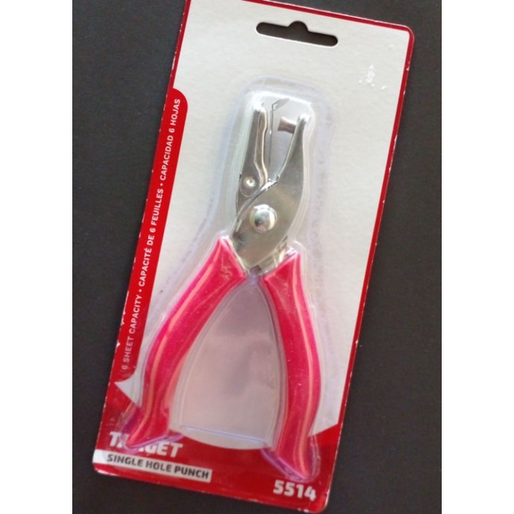

PUNCH 5514 SINGLE HOLE merk TARGET / PELUBANG KERTAS / PERFORATOR / PEMBOLONG KERTAS