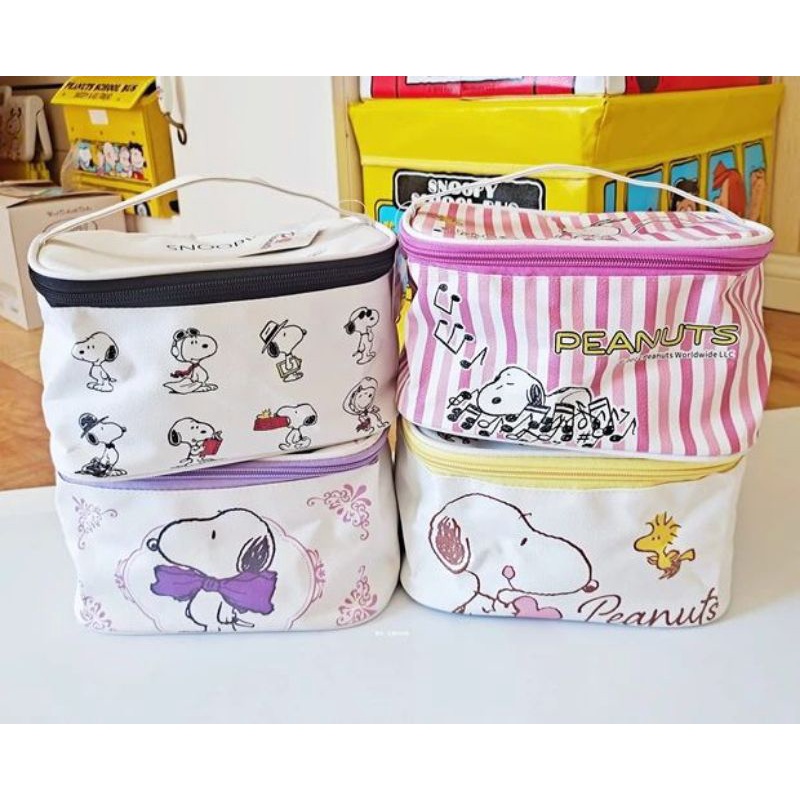 Tas Makeup Tenteng Snoopy ORI