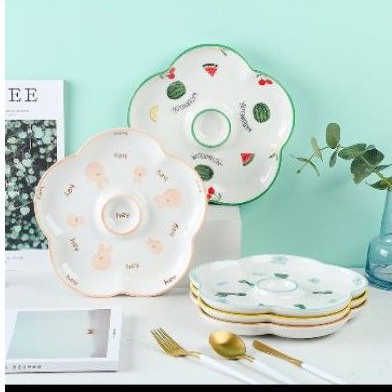 piring keramik pangsit/piring keramik/piring