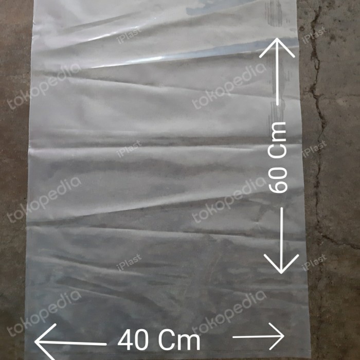 

Ginger- Plastik PE Bening 40 X 60 X 003