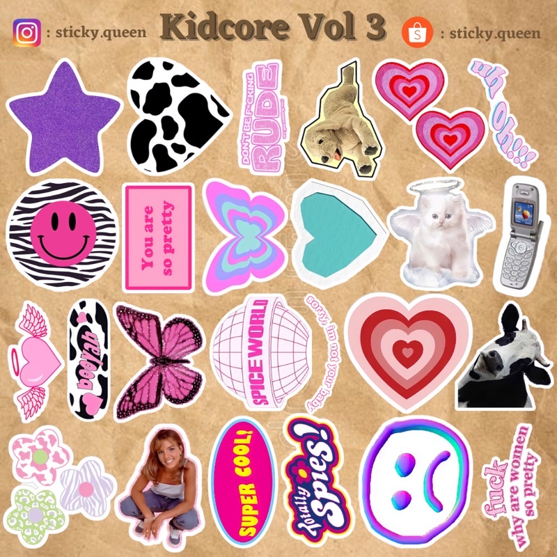 

STICKER TUMBR KIDCORE VOL 3