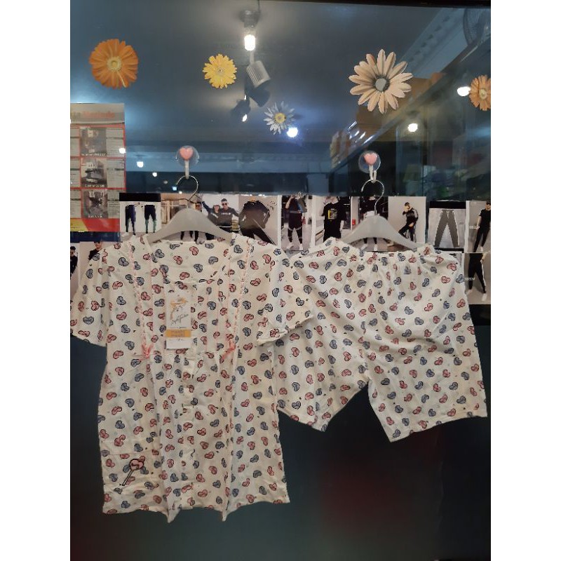 baju tidur moshi YUMICO all size celana pendek