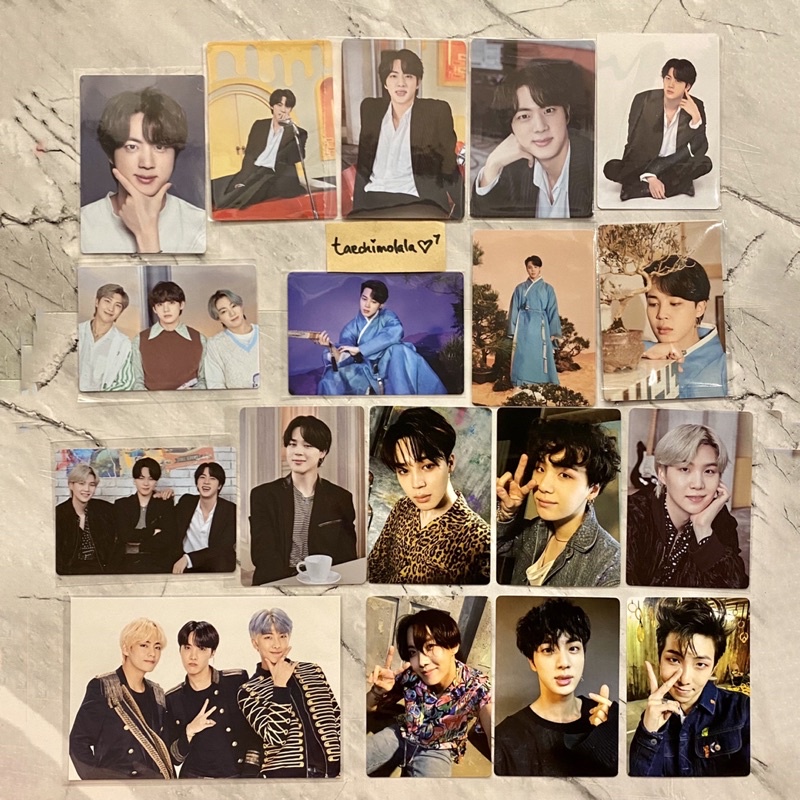 bts official mini photocards - bangtan mpc sowozoo dalmajung ptd on stage permission to dance in la 
