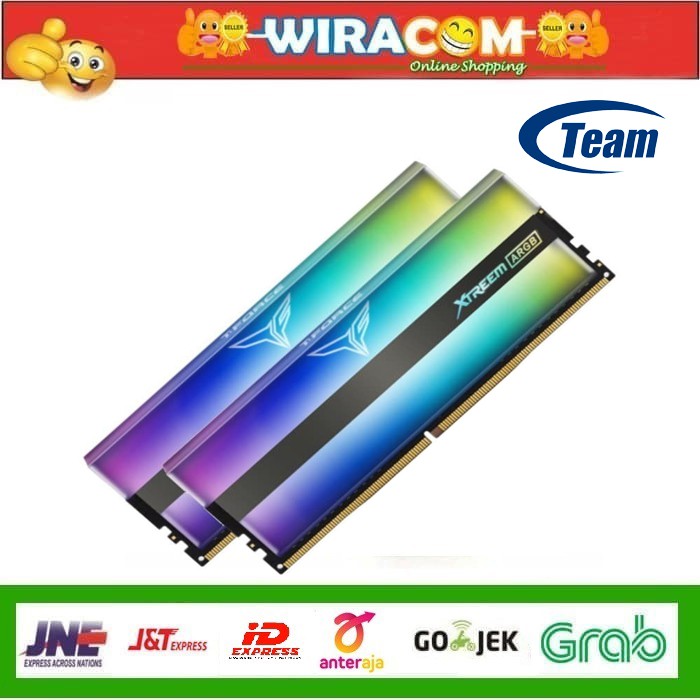 TEAM Xtreem ARGB DDR4 16GB (2x8GB) 3200MHZ - TF10D416G3200HC16CDC01