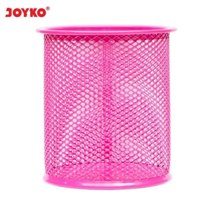 

Pen Stand Holder JOYKO DS16CO PINK HIJAU BIRU/Tempat Kotak Pensil Besi/Pen Holder Jaring Warna