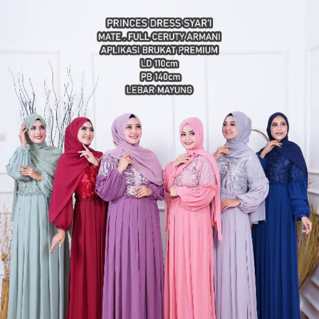Princess dress syar'i