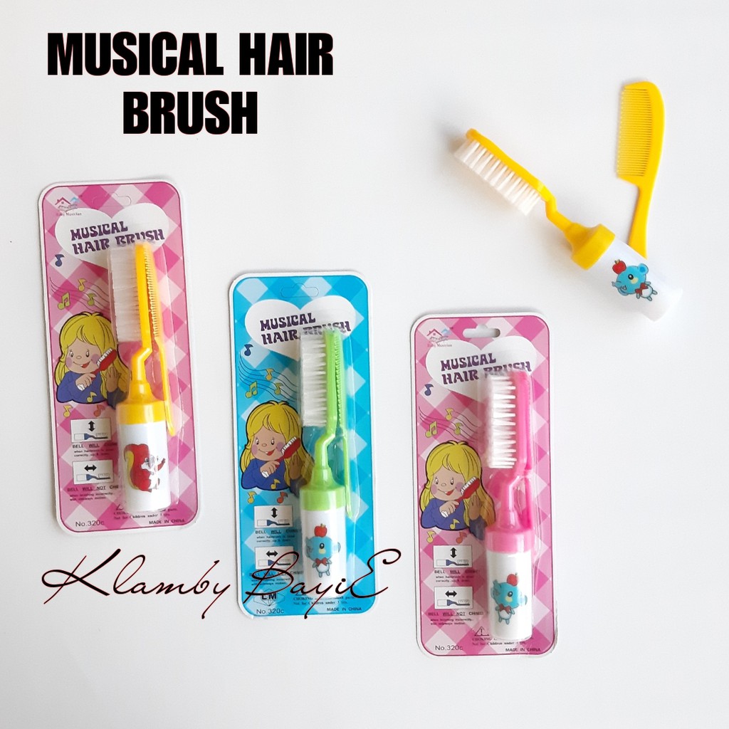 Sisir Bayi Musical Lembut 2in1 Perlengkapan Bayi Baru Lahir Murah Baby Newborn-5