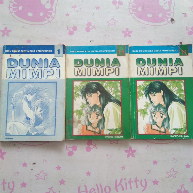 Jual Komik Dunia Mimpi Nomor 1 Dan 11 Komik Cabutan Kyoko Hikawa Manga